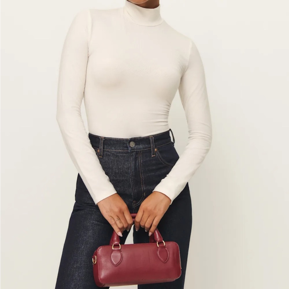 Reformation mock neck
New